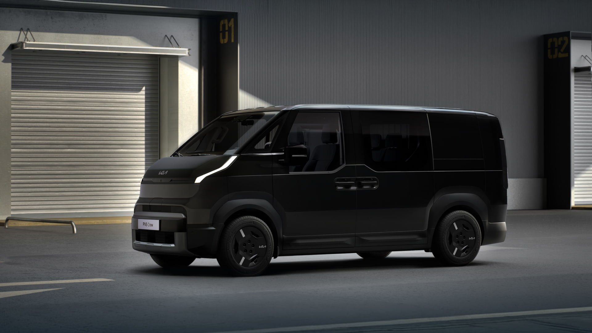Der Kia Concept PV5 Crew 